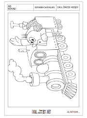 Köstebek boyama sayfaları